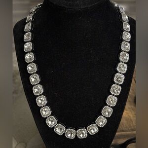 NEW gorgeous Rhinestone necklace.19” long.Amazing quality. A little weight to it